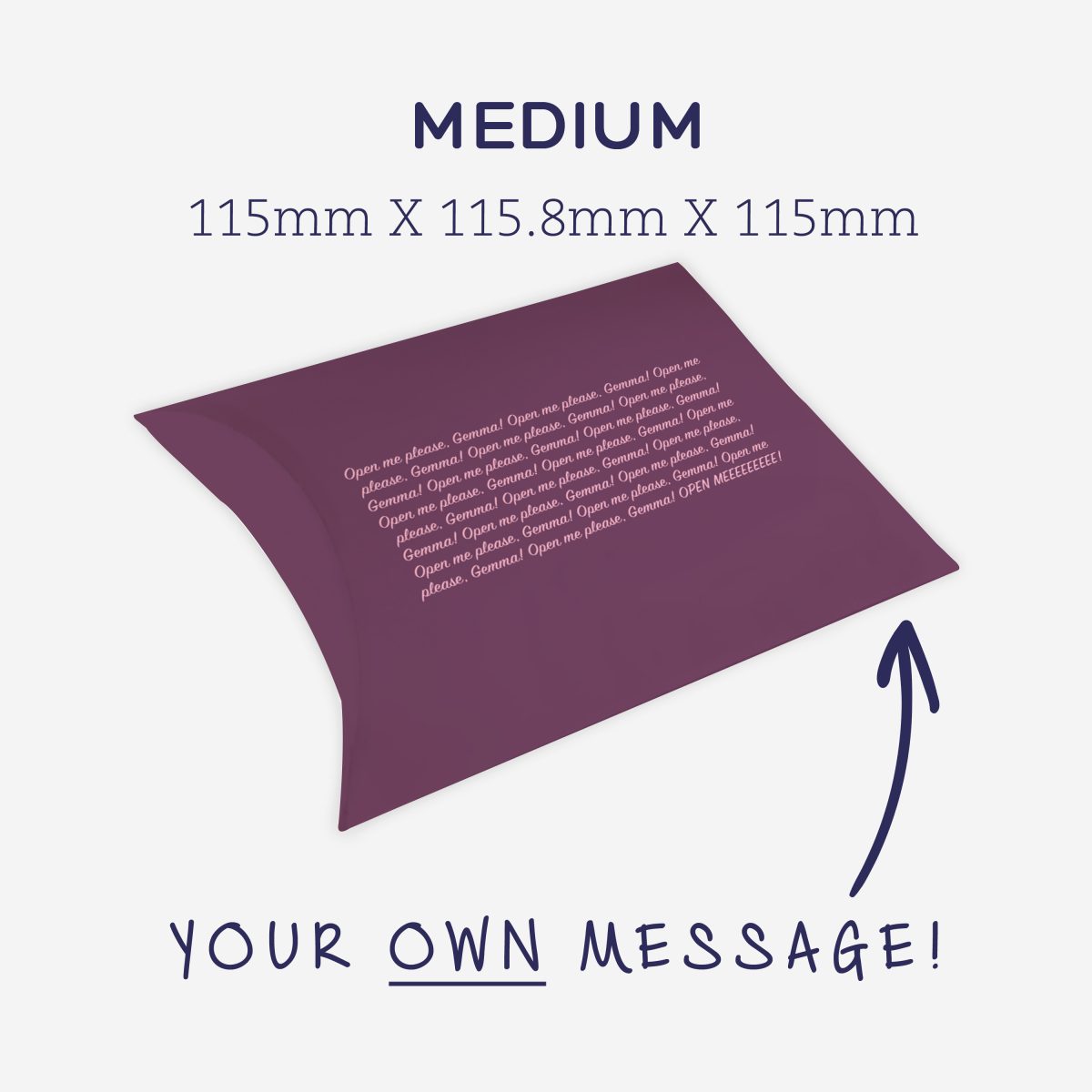 Pillow  Pack - message (medium) 2  Pack