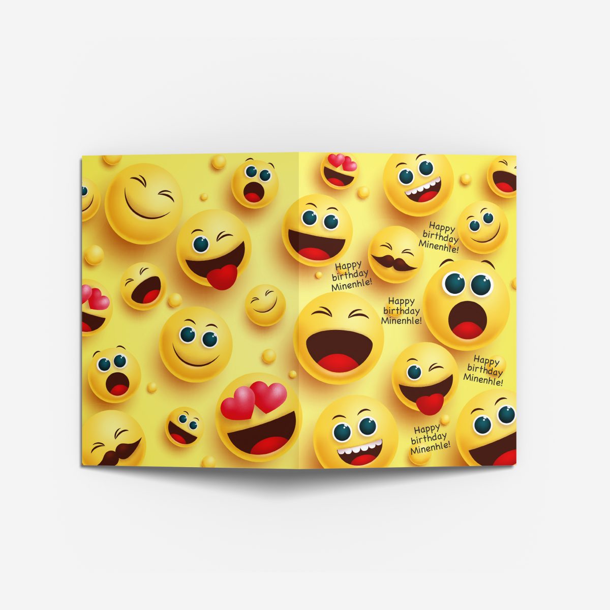 Gift card - crazy emojis(2 Pack)