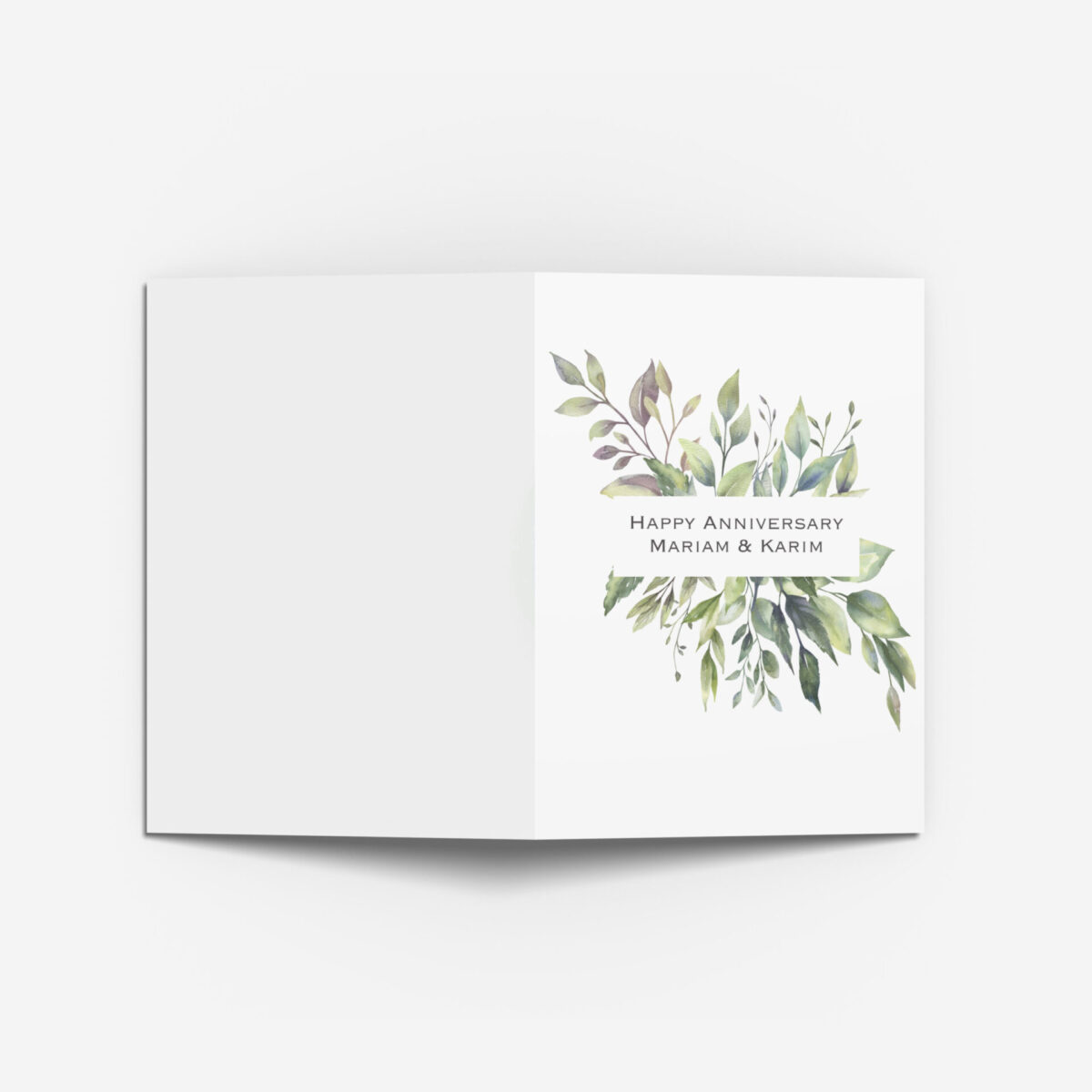 Gift card - leaves(2 Pack)