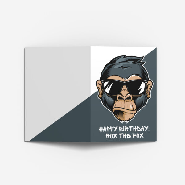 Gift card - monkey(2 Pack)