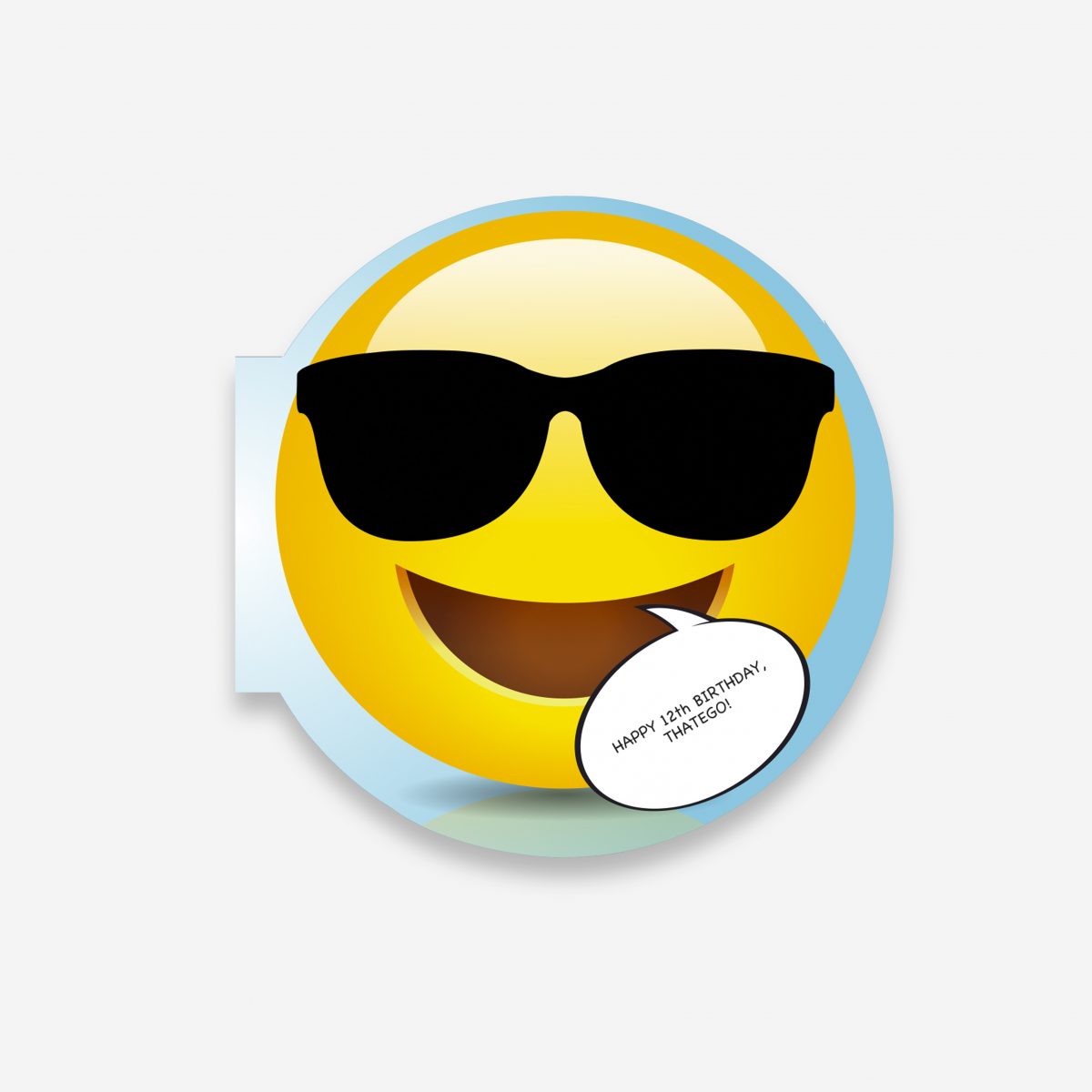 Gift card - sunglasses emoji