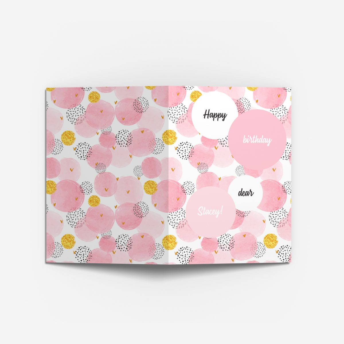 Gift card - circles(2 Pack)