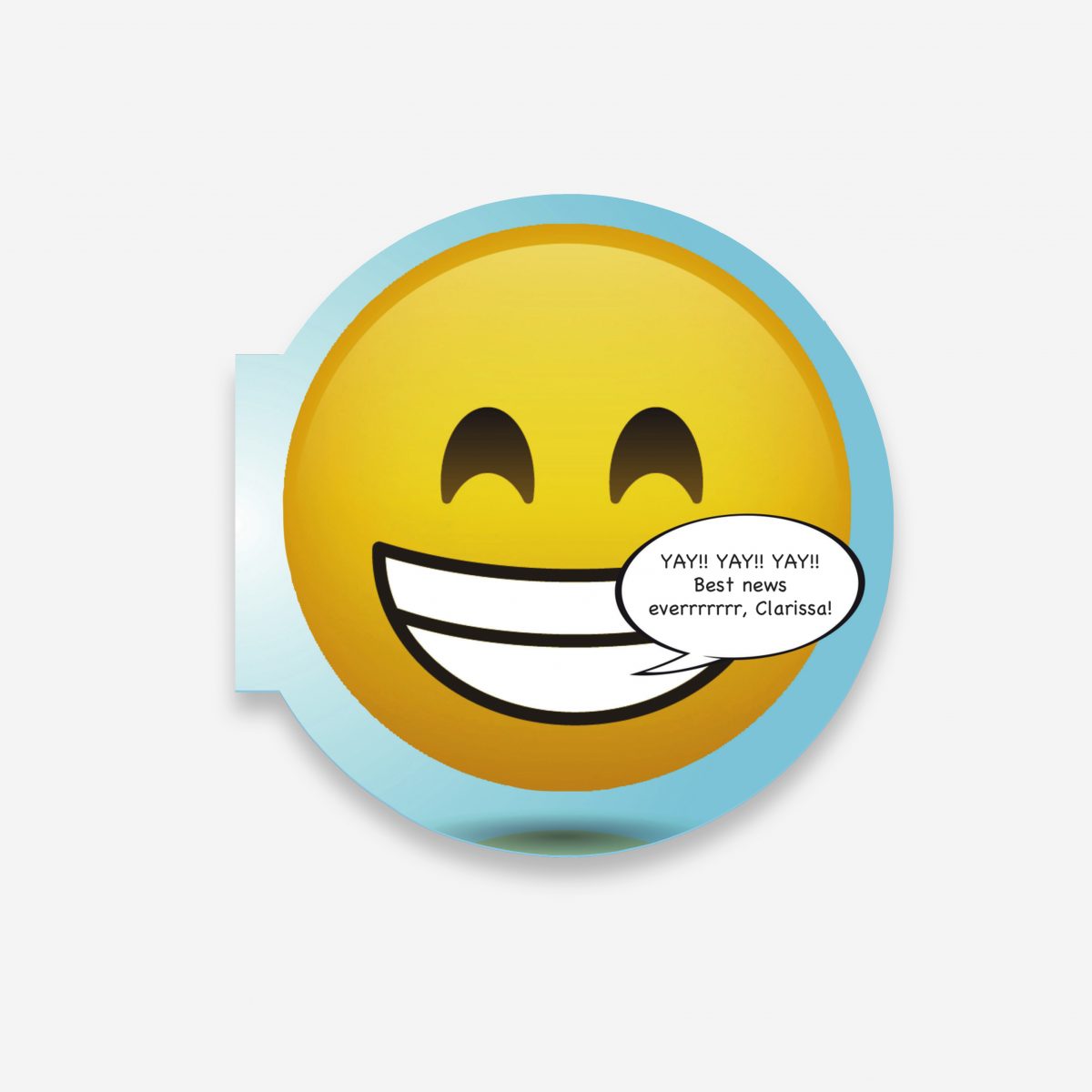Gift card - grin emoji