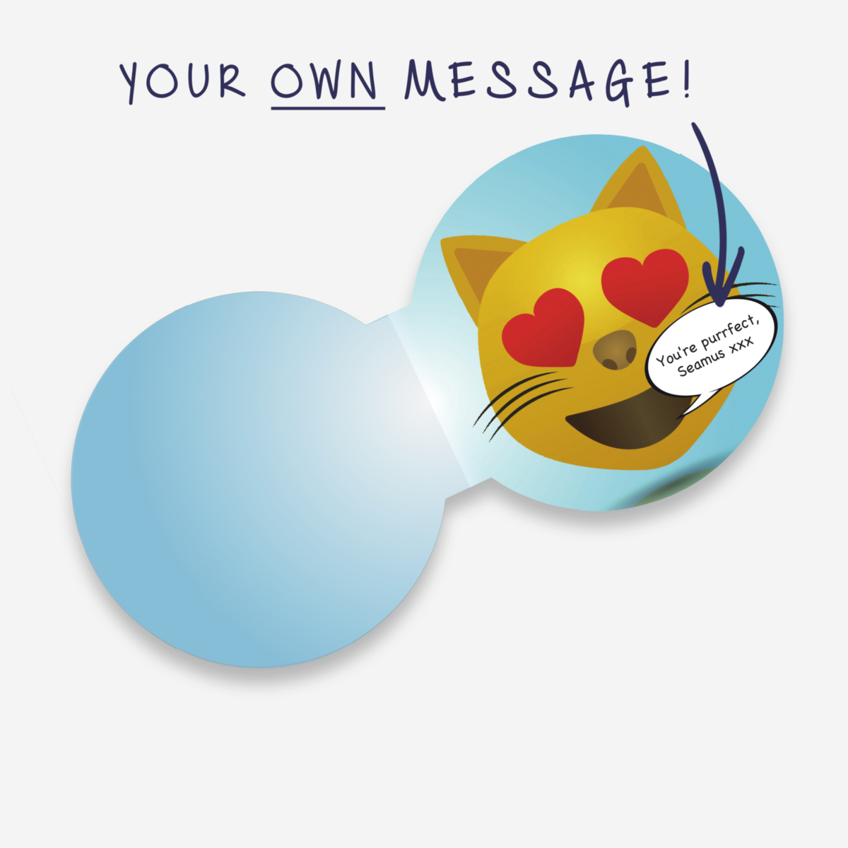Gift card - love cat emoji - Image 2