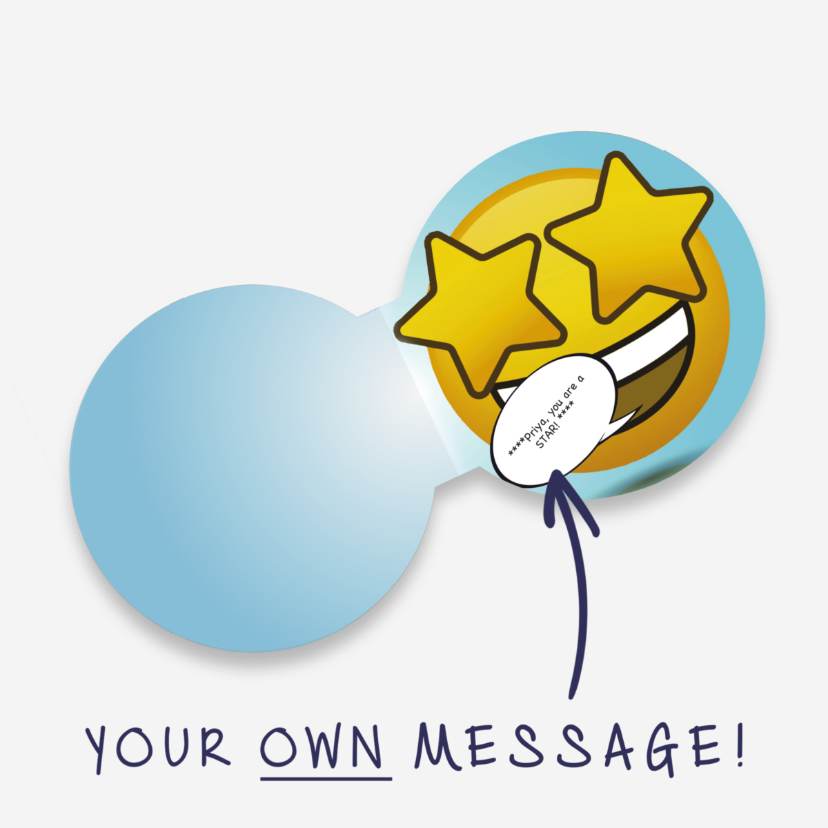 Gift card - starstruck emoji - Image 2