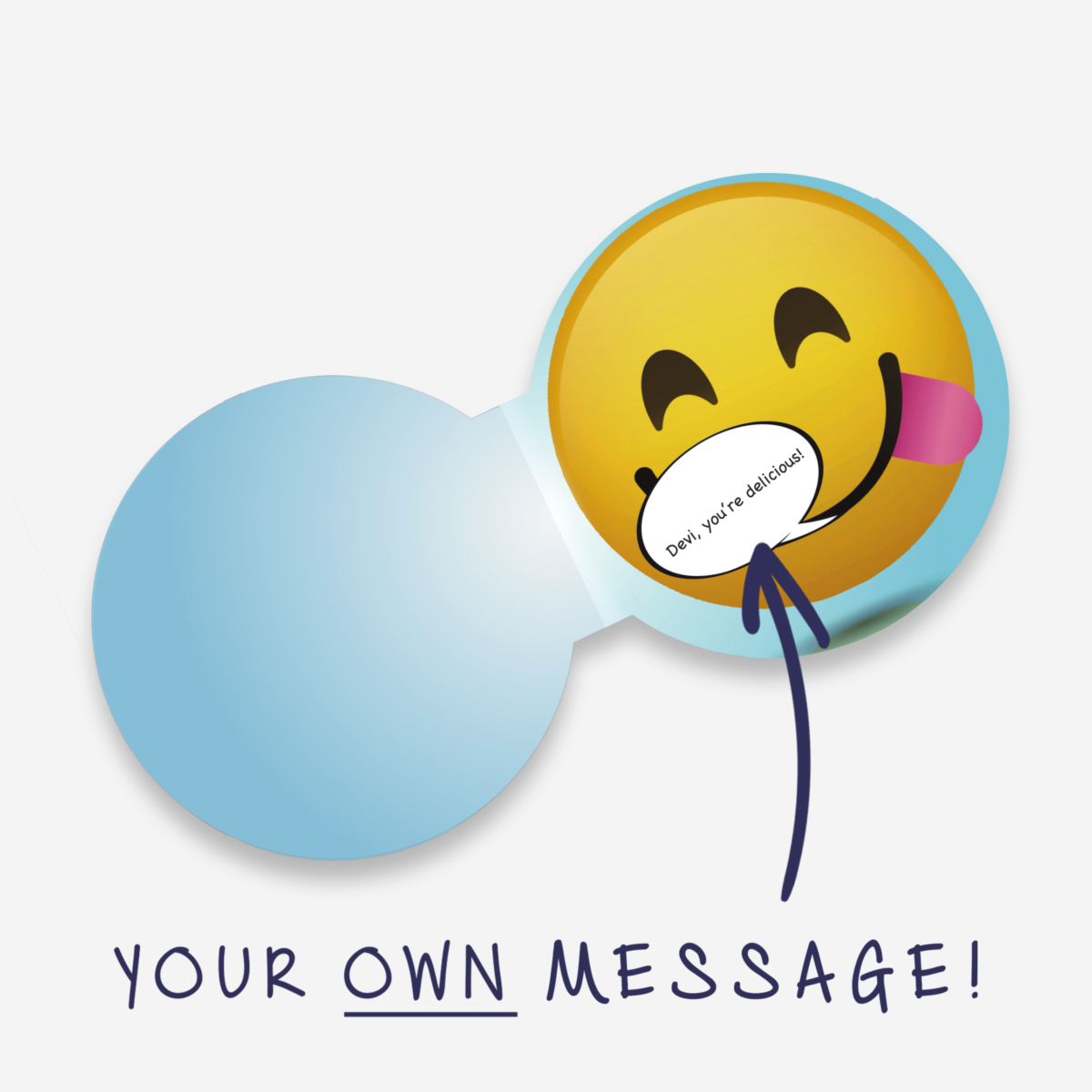 Gift card - yummy emoji - Image 2