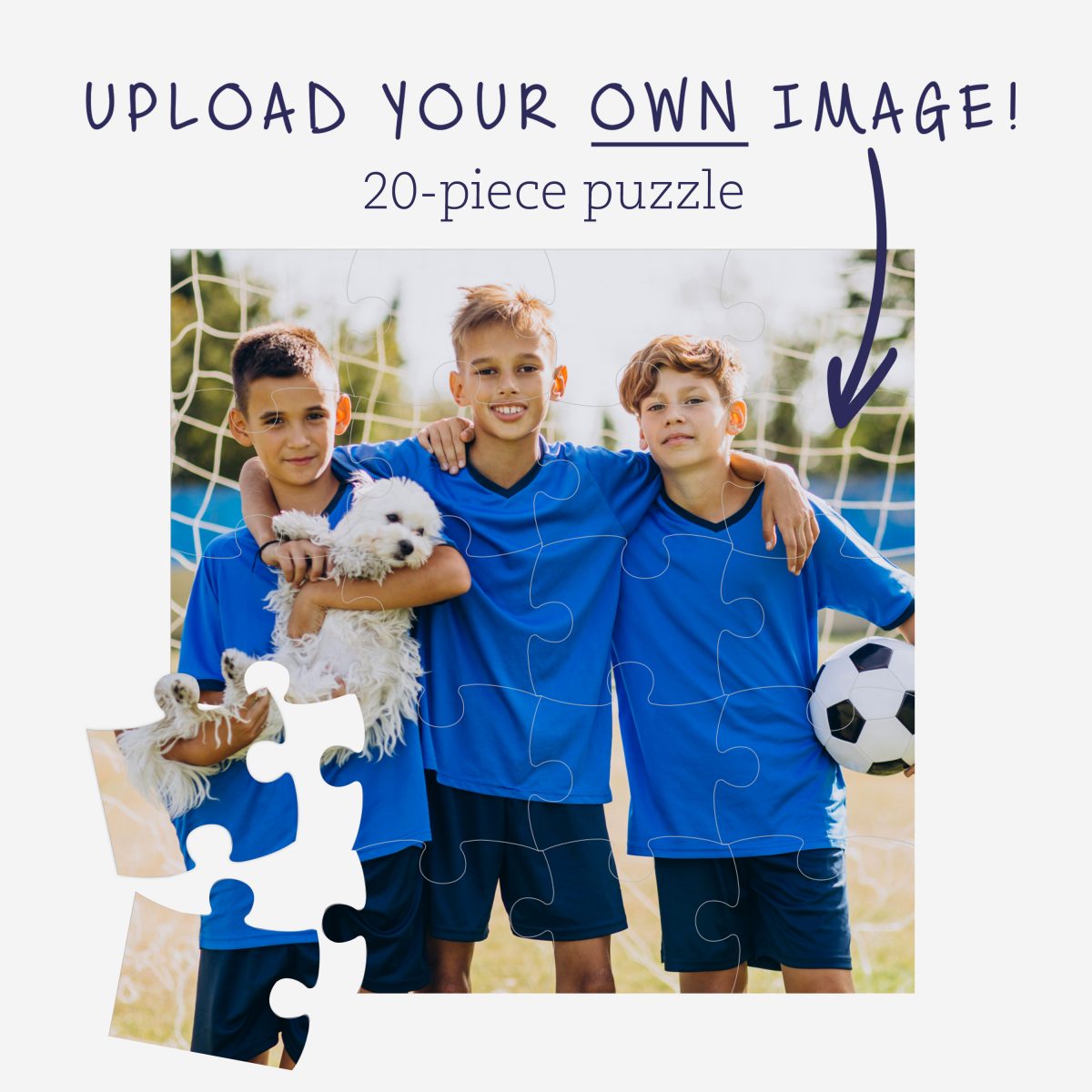 Puzzle selfie 20-piece