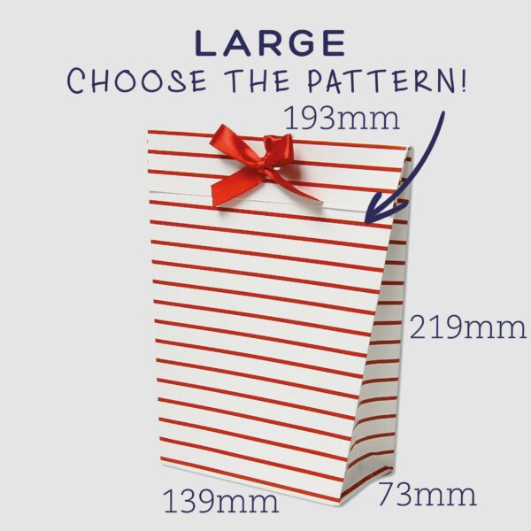 Ribbon-tie bag large(5 Pack)