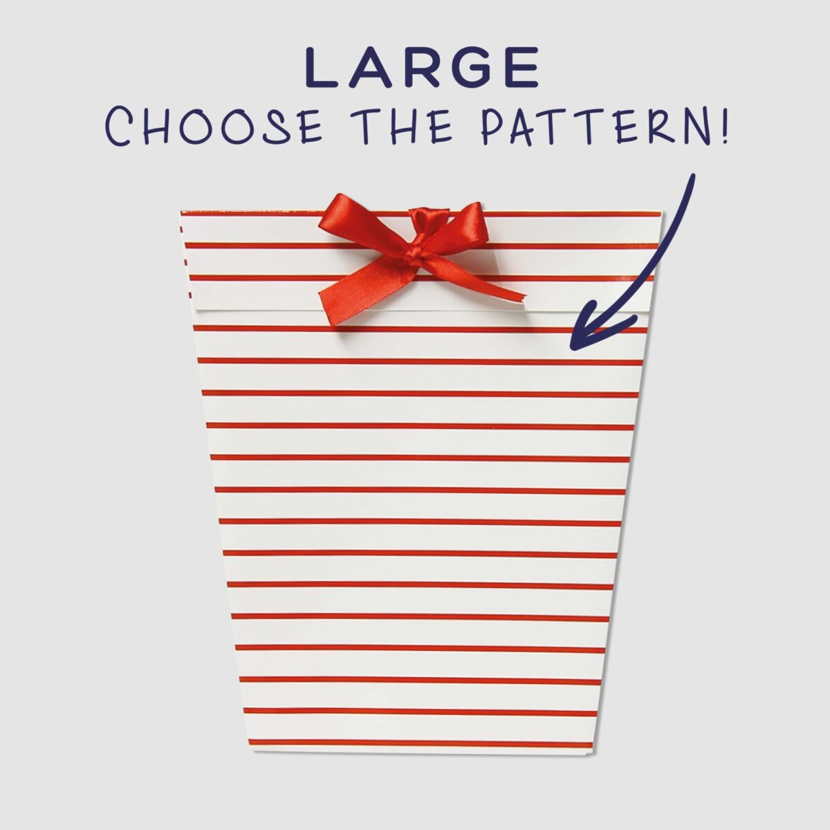 Ribbon-tie bag large(5 Pack) - Image 2