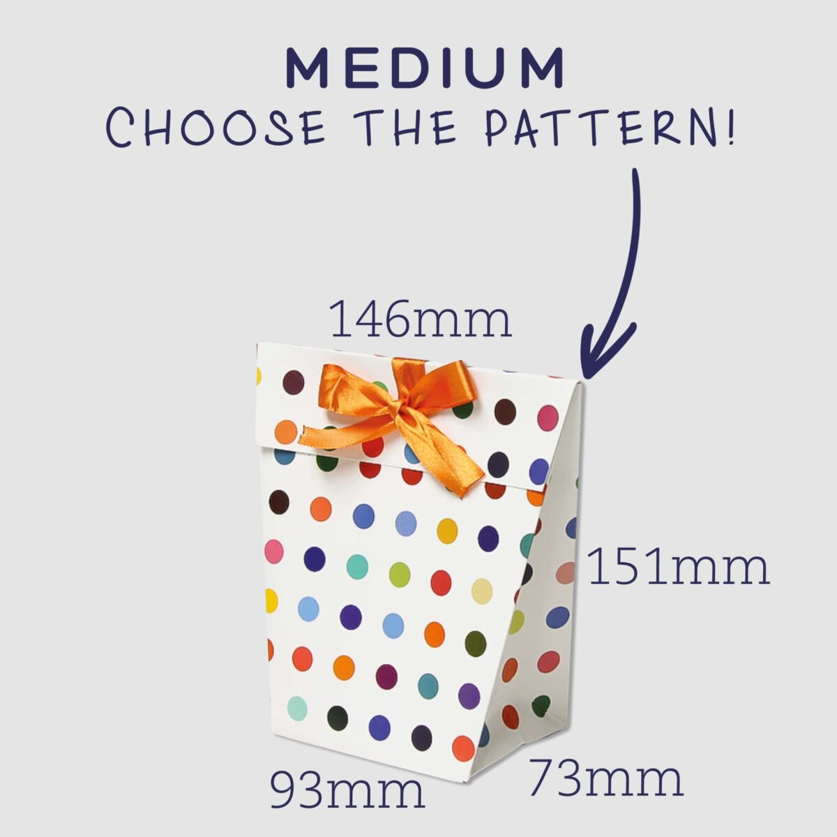 Ribbon-tie bag medium(10 Pack)