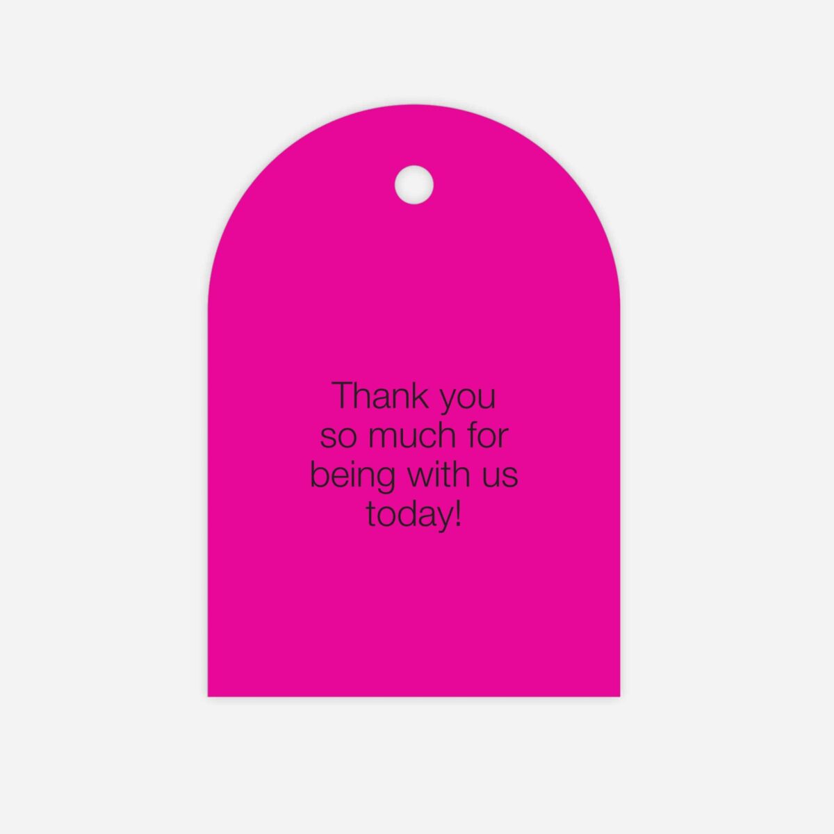 Arch gift tag - message(set of 20) - Image 2