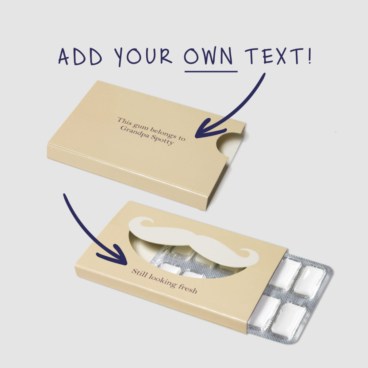 Chewing Gum  Pack - dapper mo (6 Pack) - Image 2