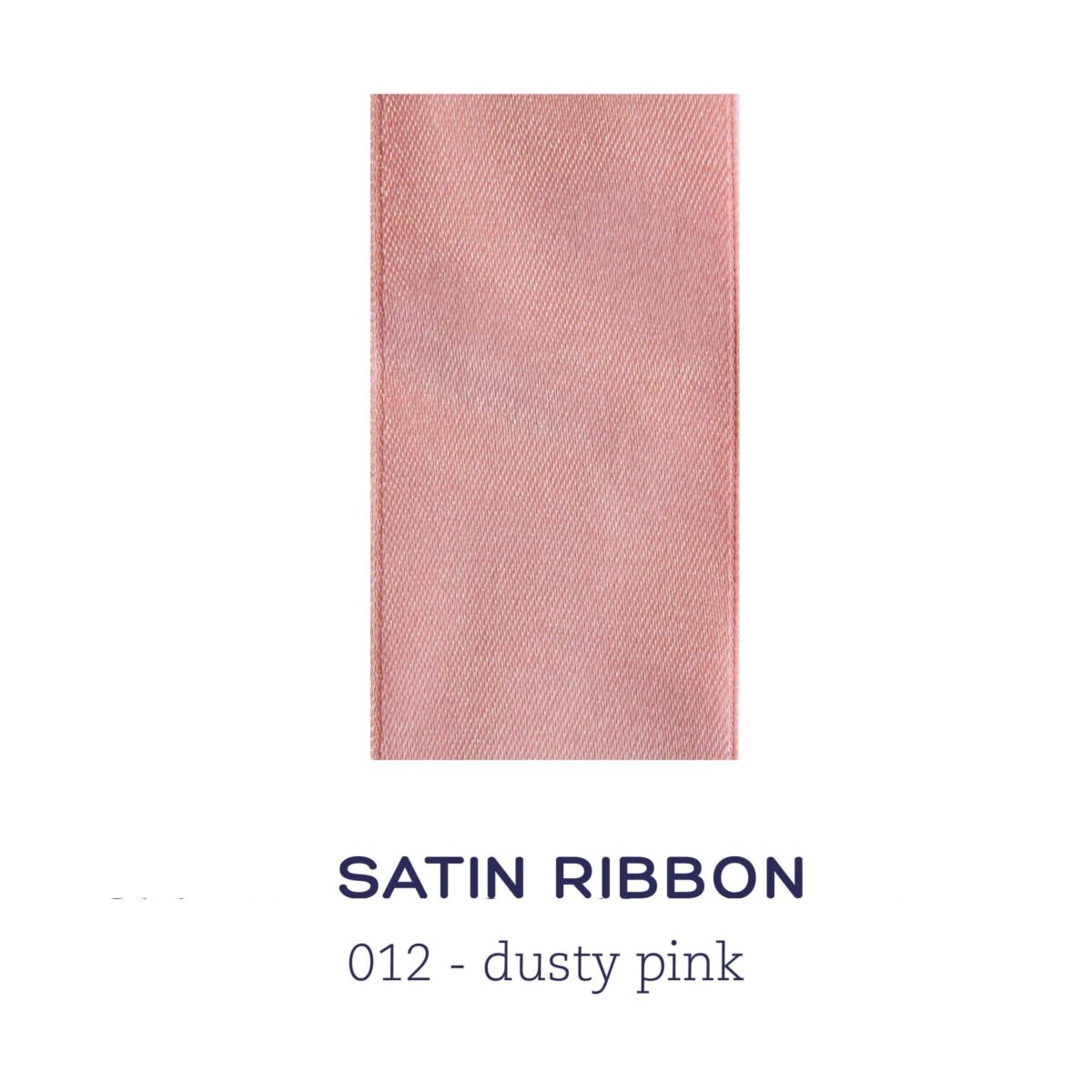 Satin ribbon - dusty pink