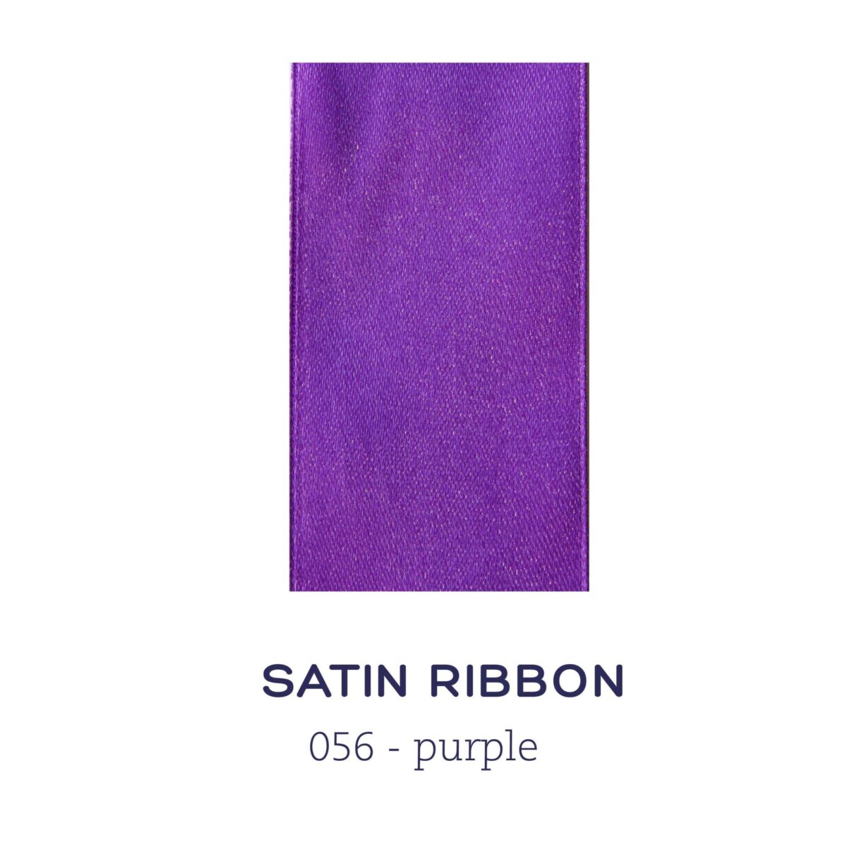 Satin ribbon - purple