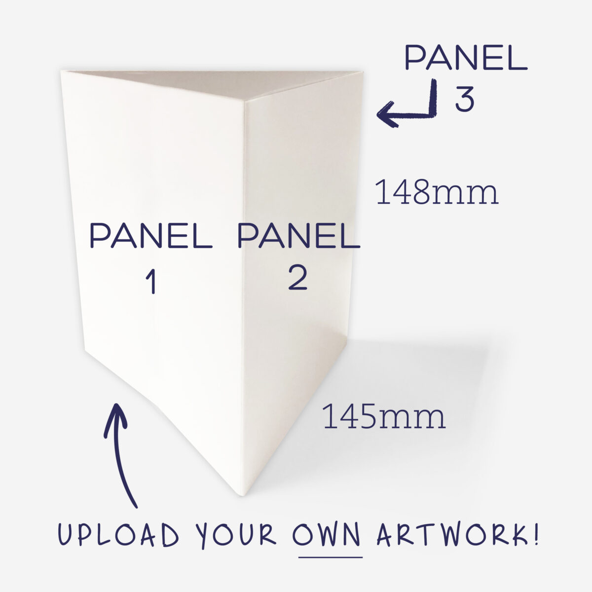 A5 3-side landscape - lock-in tabs - Image 2