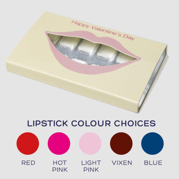 Chewing Gum  Pack - lipstick (6 Pack)