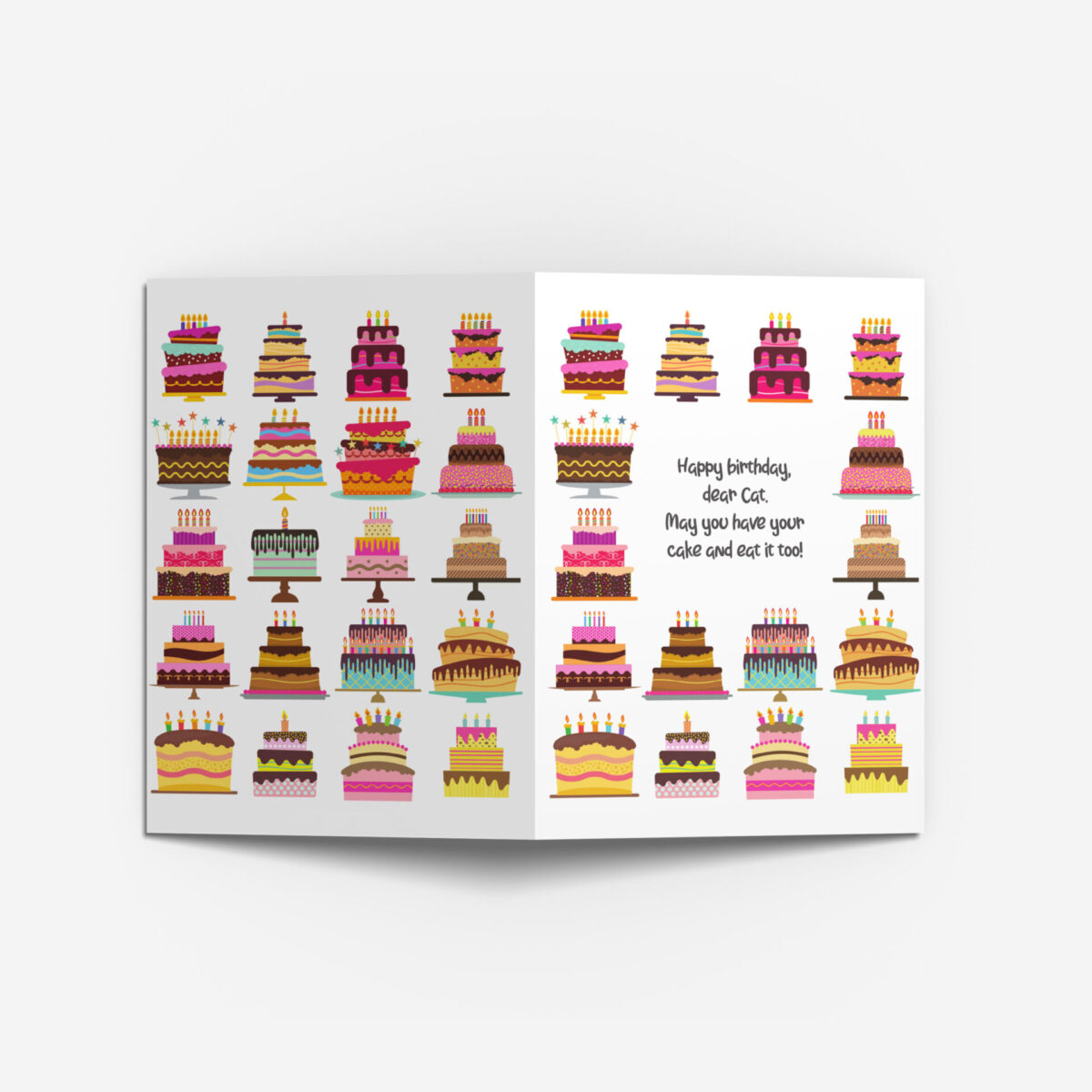 Gift card - little cakes(2 Pack)