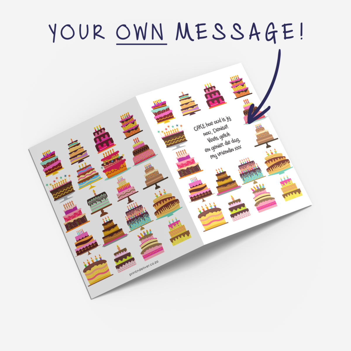 Gift card - little cakes(2 Pack) - Image 2