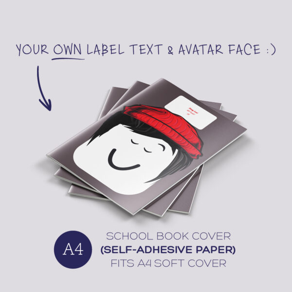 A4 soft cover book cover - avatar