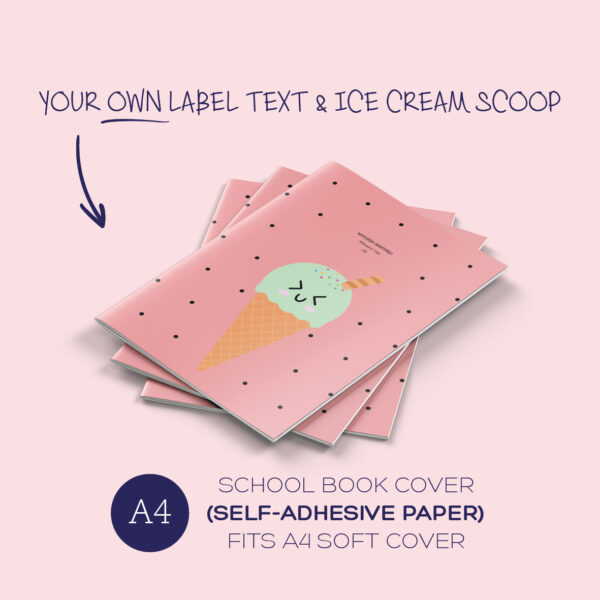 A4 soft cover book cover – sweet scoop