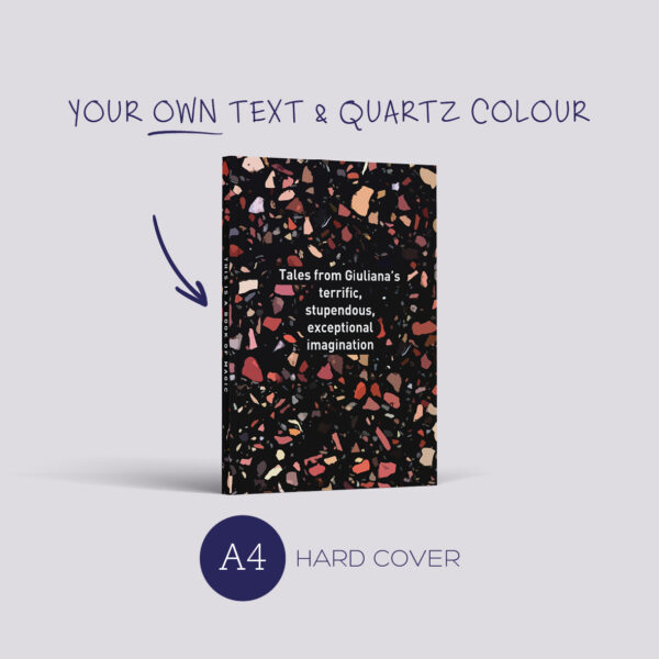 A4 Notebook: quartz <br><em>(hard cover)</em>