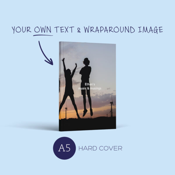 A5 Notebook: selfie wraparound pic <br><em>(hard cover)</em>
