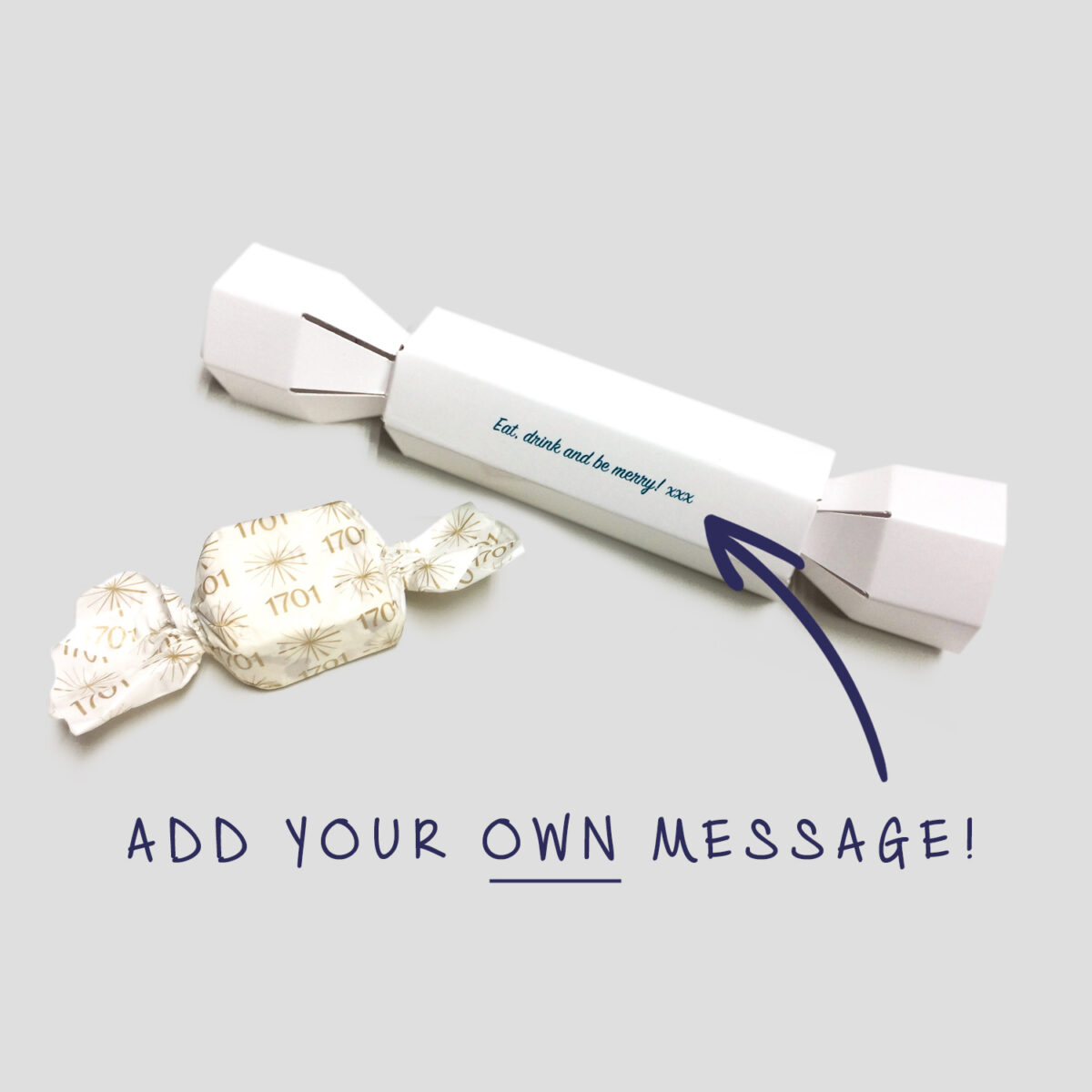 Cracker - solid colour <br><em>with nougat filler</em> (8  Pack)