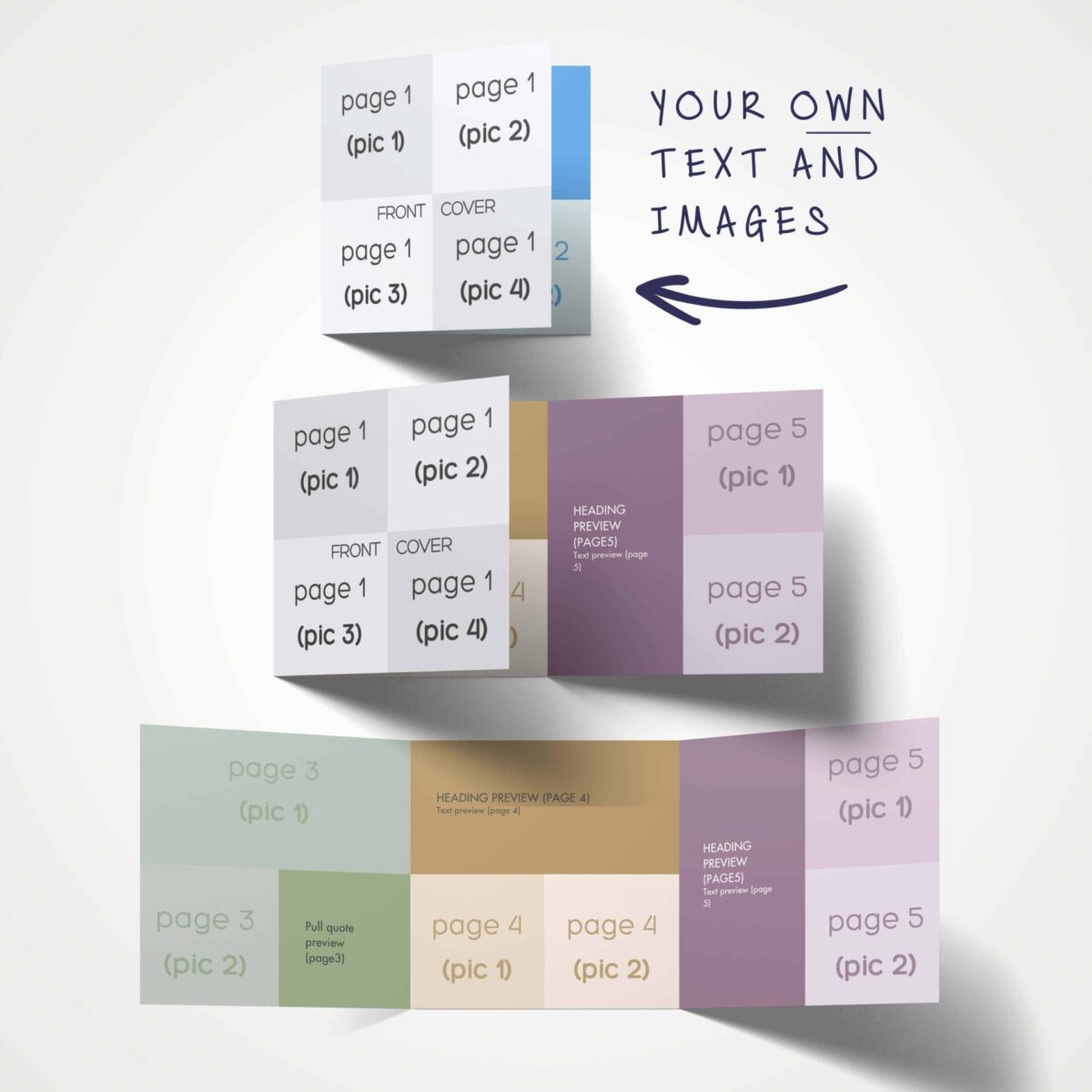 DIY square leaflet (double-sided) - Image 3