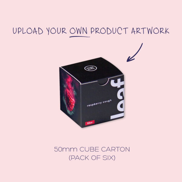 Carton: 50mm (h) x 50 (w) x 50 (d) - DIY (6  Pack)
