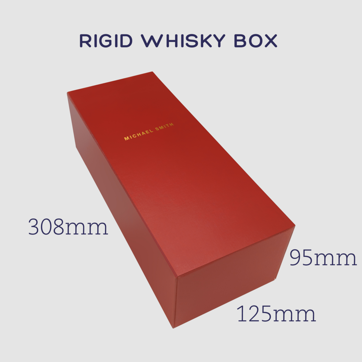 Premium whisky box