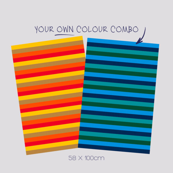 Gifting paper - wide stripes