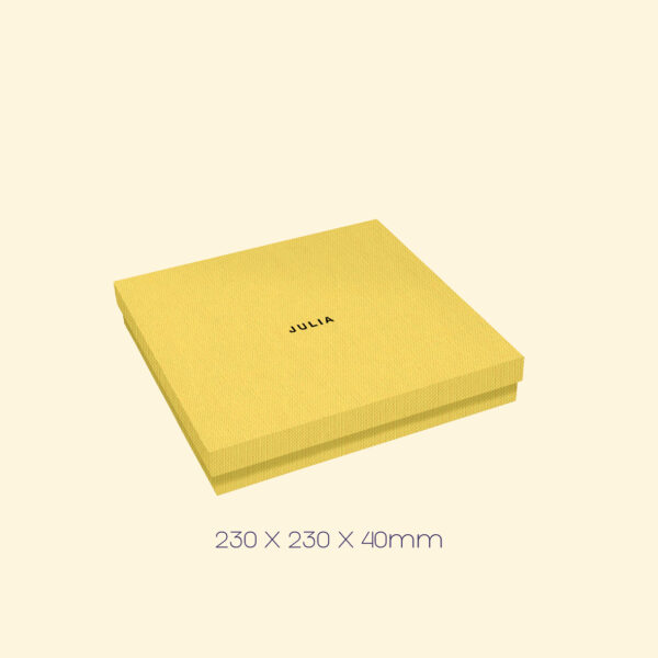 Box (230 x 230 x 40mm)<br><em>Foiled</em>