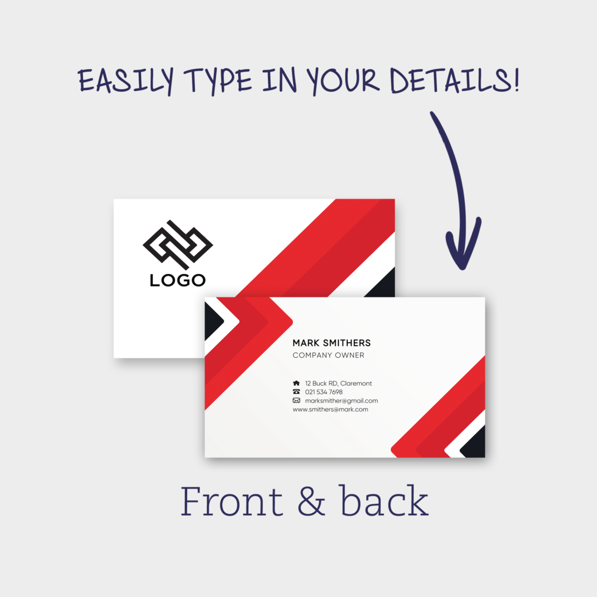 Business card – Chevron