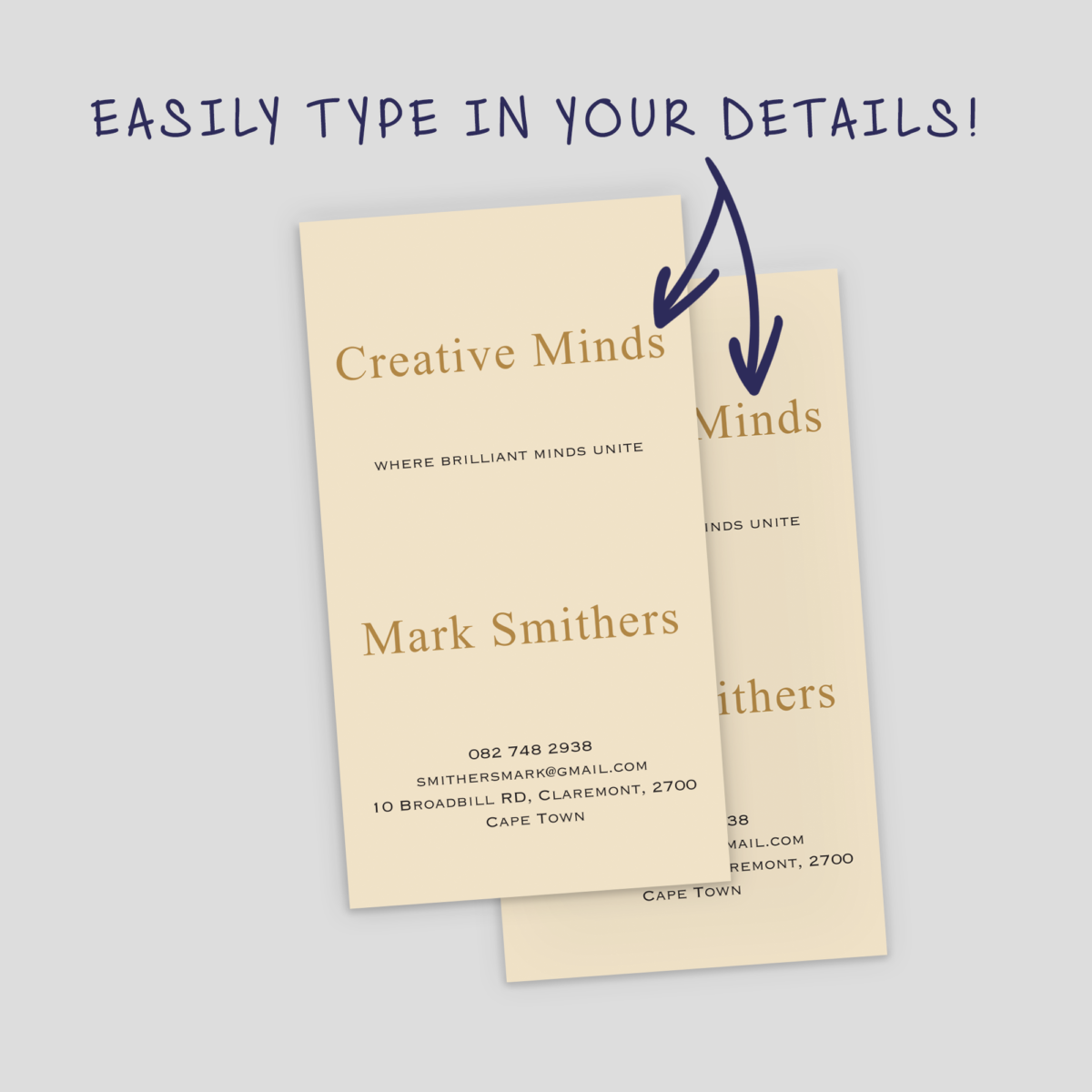 Business card – Dominate