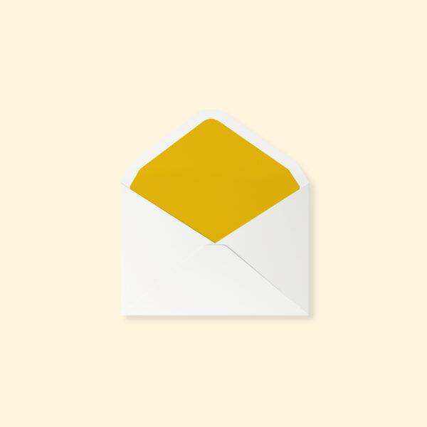 Envelope – colour lining (set of 10)