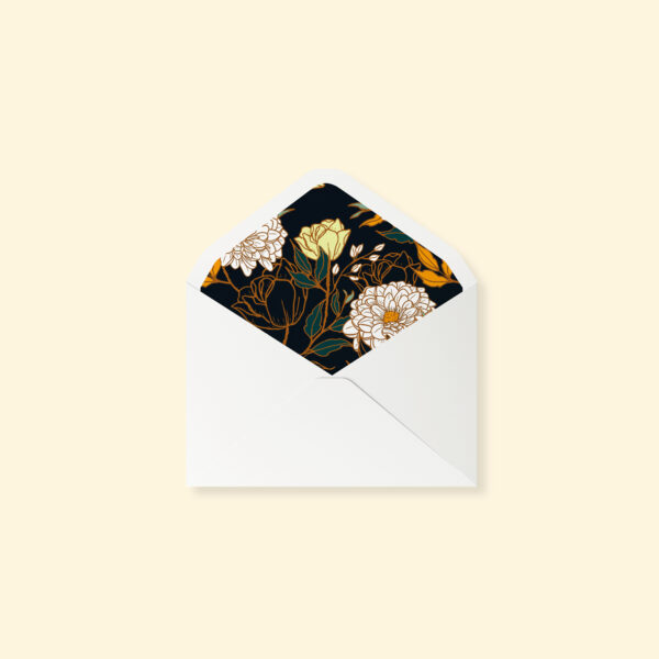 Envelope - crysanth (set of 10)