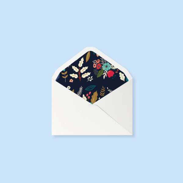 Envelope - flowerburst (set of 10)