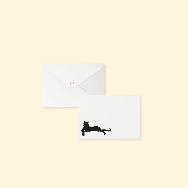Envelope - panther (set of 10)