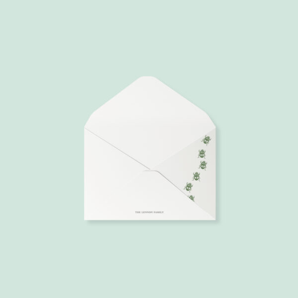 Envelope - scarab (set of 10)
