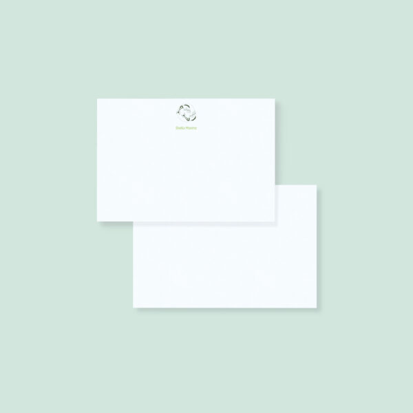 Personalised note card - zodiac symbols 1 (set of 10)