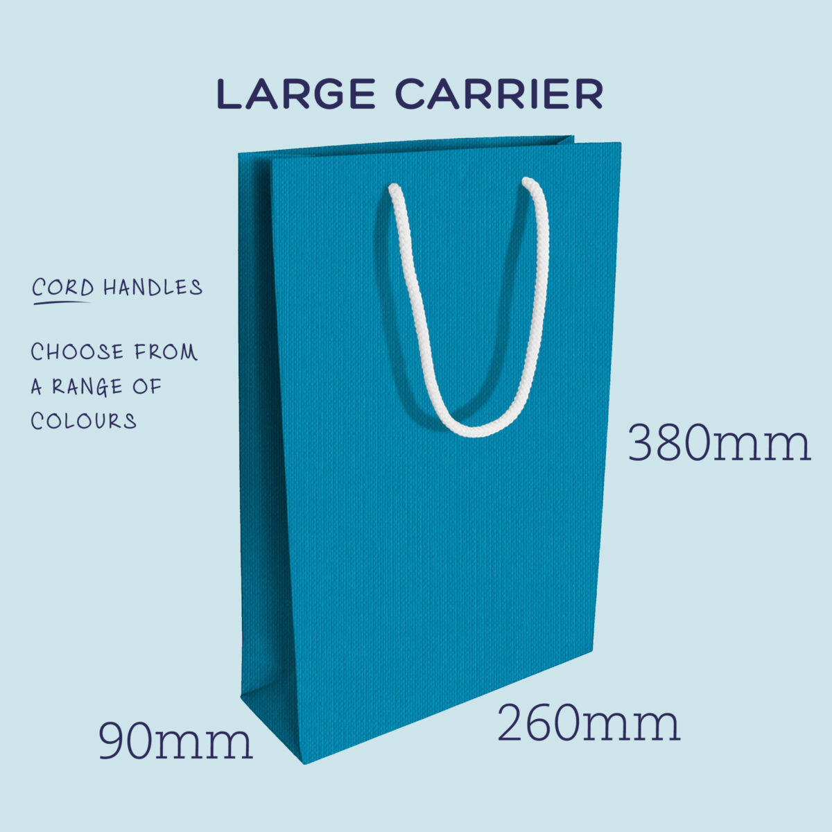 Large Carrier: With Choice Of Cord.